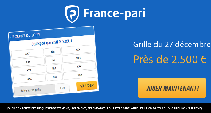 france-pari-grille-premier-10-mercredi-27-decembre-championnats-europeens-2500-euros