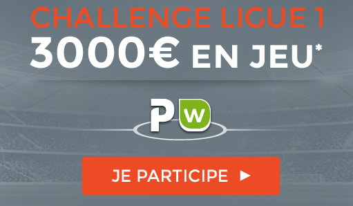 ParionsWeb offre 3000€ aux spécialistes de la L1 !