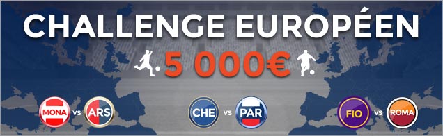Fin du challenge européen ParionsWeb, derniers jours pour remporter 5000 € !