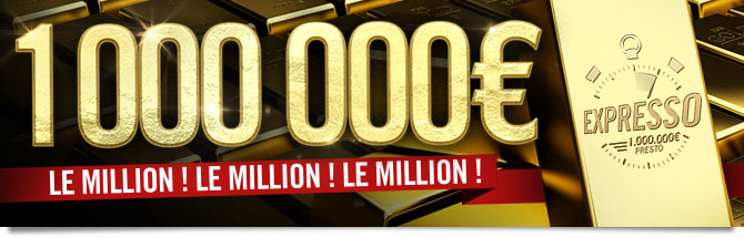 winamax poker expresso 1000000 euros jackpot