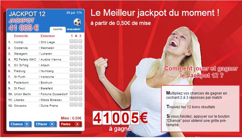 france pari jackpot 12 41000 euros