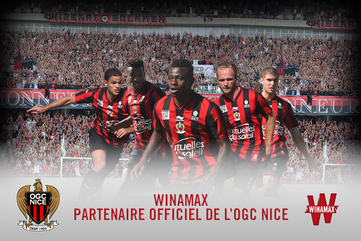 winamax ogc nice partenaire ligue 1