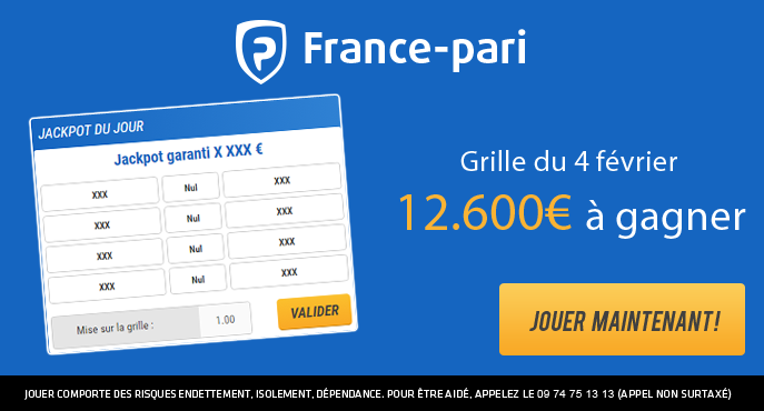 france-pari-grille-jackpot-12-premier-league-samedi-4-fevrier-12600-euros