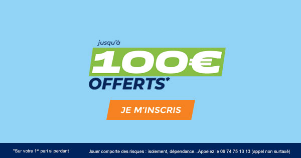 bonus parionssport en ligne 100 euros offerts en cash