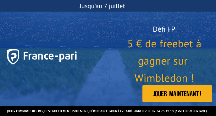 france-pari-tennis-wimbledon-7-juillet-defi-fp-live-5-euros