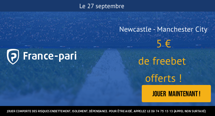 france-pari-efl-cup-newcastle-manchester-city-5-euros-freebets-27-septembre