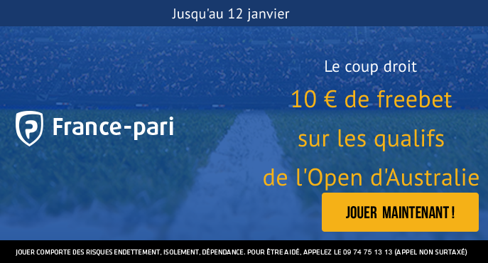 france-pari-tennis-qualifications-open-australie-atp-wta-10-euros-freebet