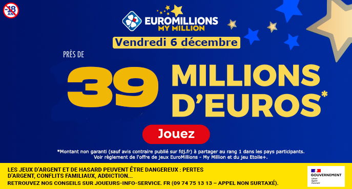 euromillions vendredi 25 octobre 2024