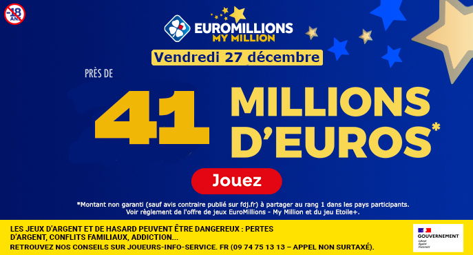 euromillions vendredi 25 octobre 2024