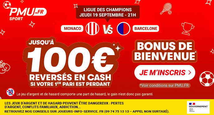 pronostic Monaco Barcelone