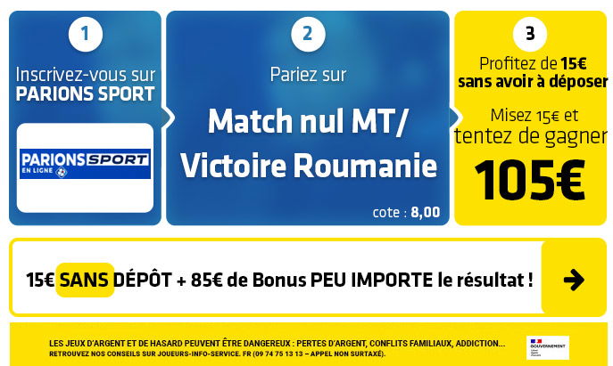 parionssport en ligne 100 euros offerts