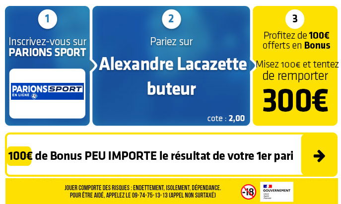 parionssport en ligne 100 euros offerts