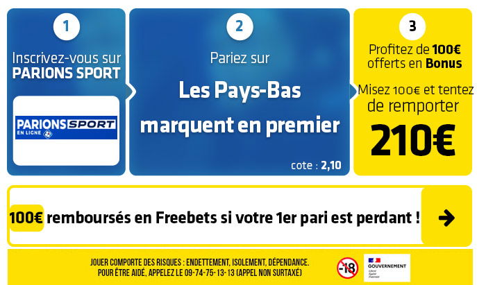 parionssport en ligne 100 euros offerts