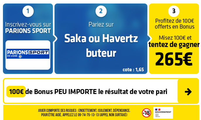 parionssport en ligne 100 euros offerts