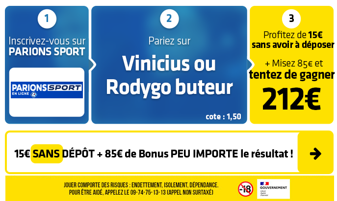 parionssport en ligne 100 euros offerts