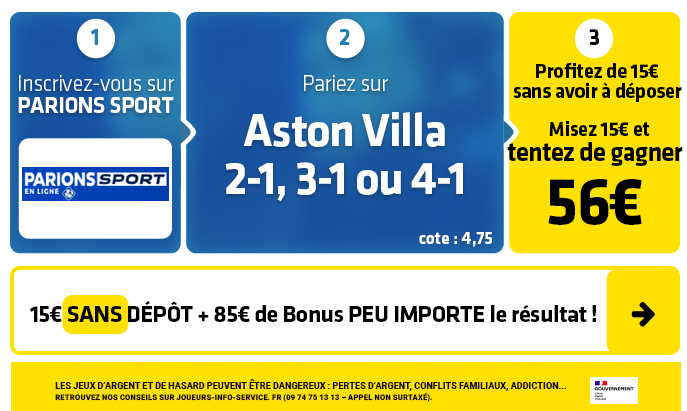 parionssport en ligne 100 euros offerts