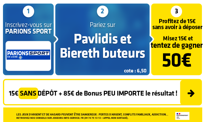 parionssport en ligne 100 euros offerts