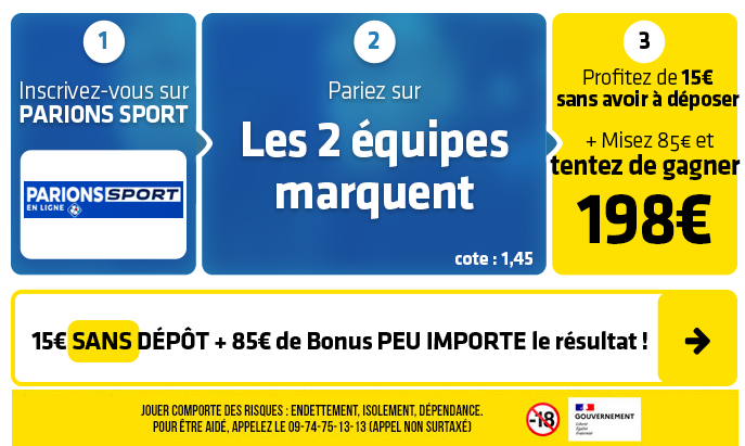 parionssport en ligne 100 euros offerts