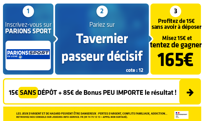 parionssport en ligne 100 euros offerts