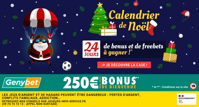 Calendrier de Noël Genybet