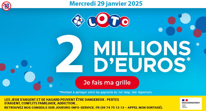 Tirage LOTO samedi 16 novembre 2024