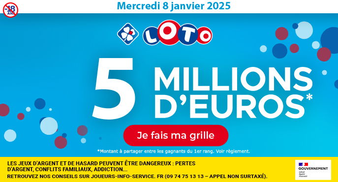 Tirage LOTO samedi 16 novembre 2024