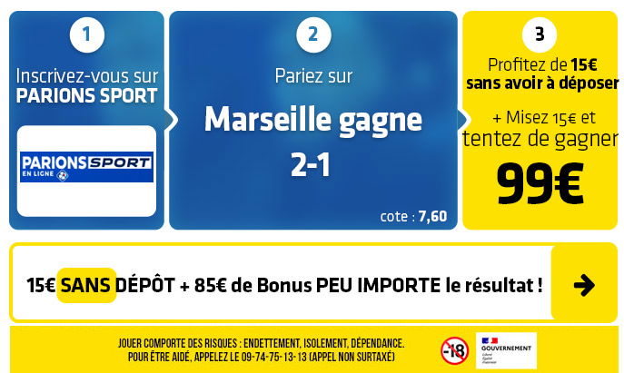 parionssport en ligne 100 euros offerts