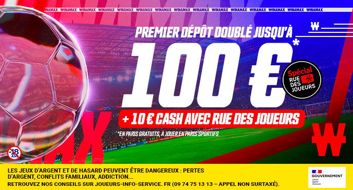 bonus winamax 110