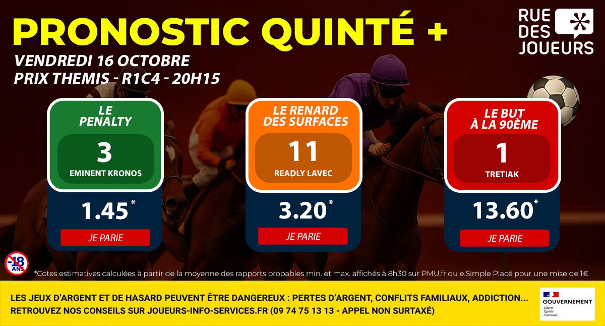 pronostic quinte pmu