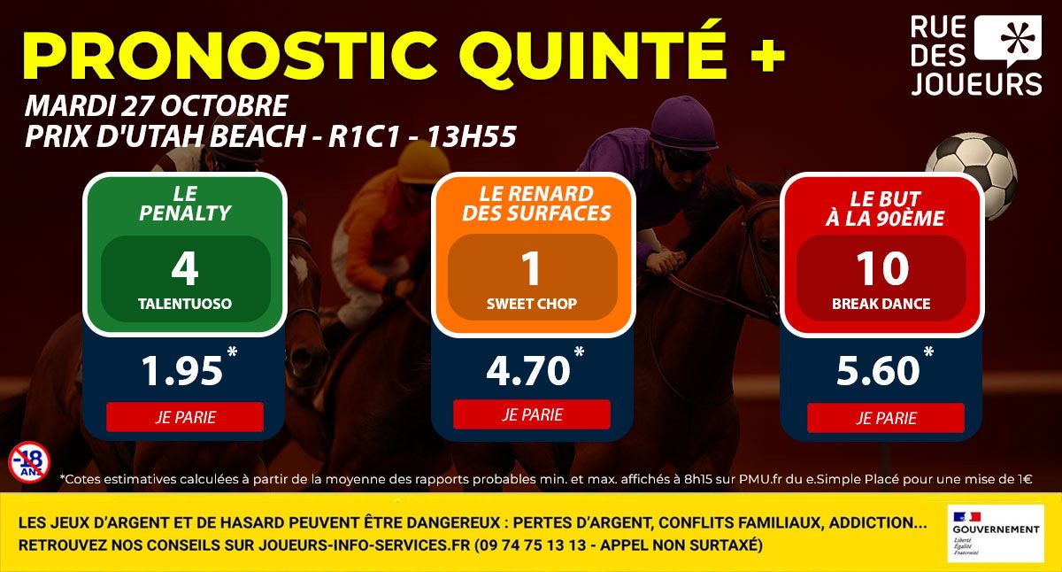 pronostic quinte pmu