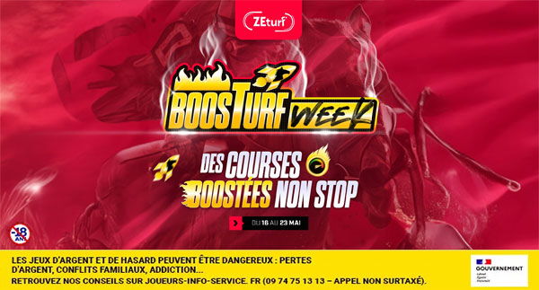 Boosturf Week : le festival de boosts a débarqué sur ZEturf !