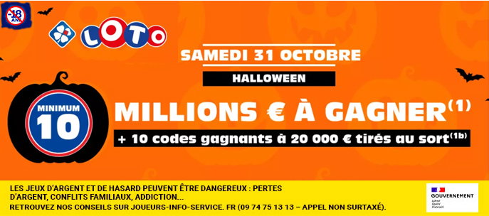 Tirage LOTO mercredi 21 octobre 2026 mission nature