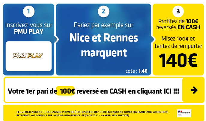 Ligue 1 : Bonus de 100€ CASH pour miser SANS RISQUE sur l'énorme programme du jour !