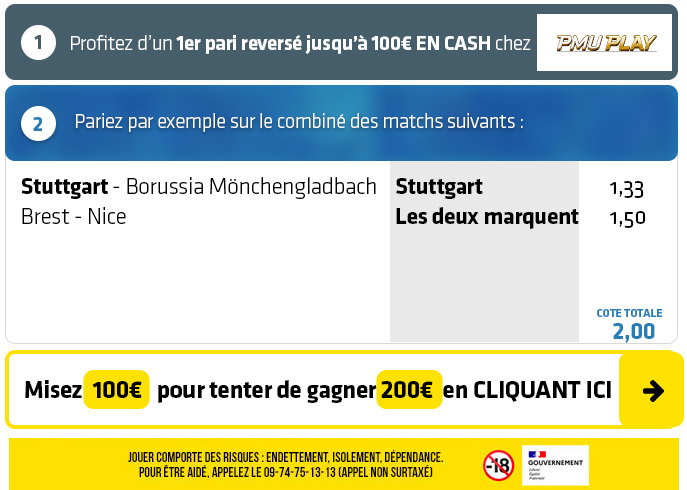 COMBINÉ : On vise le 3/3 ce vendredi en Ligue 1 et en Bundesliga !