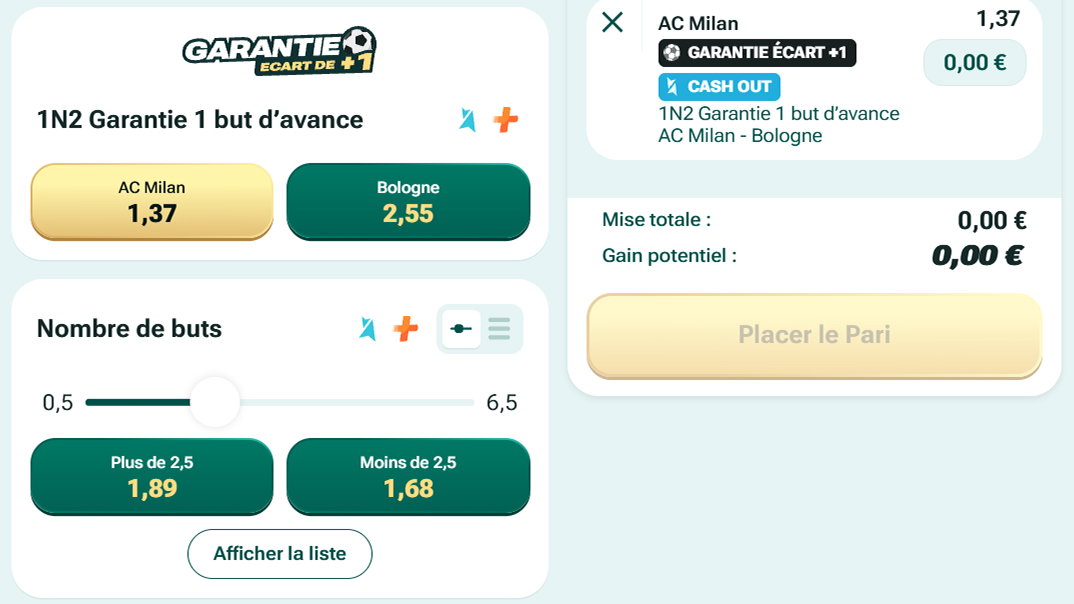 garantie +1 PMU