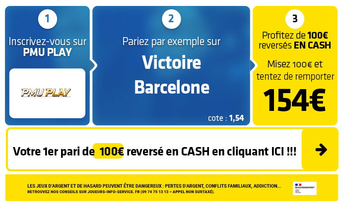 Barcelone - Real Madrid : 100€ CASH offerts pour miser sur le 1er Classico de la saison !