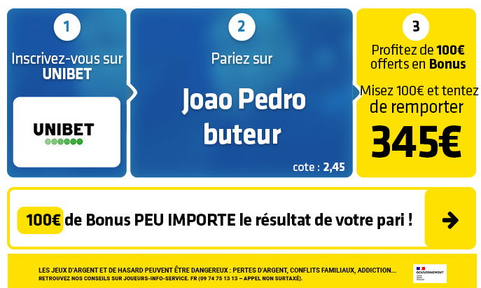 Spécial buteurs : 15€ sans déposer pour parier sur les finisseurs les plus chauds du jour