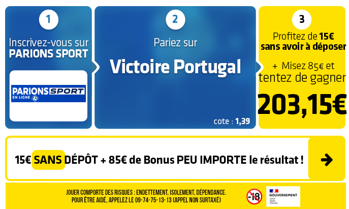 parionssport en ligne 100 euros offerts