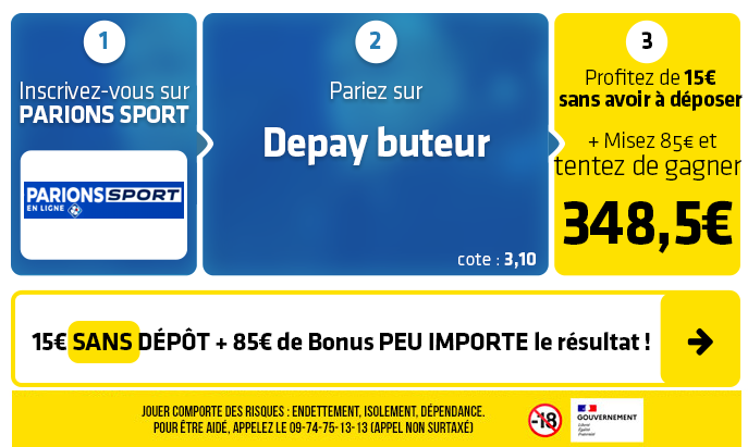 parionssport en ligne 100 euros offerts