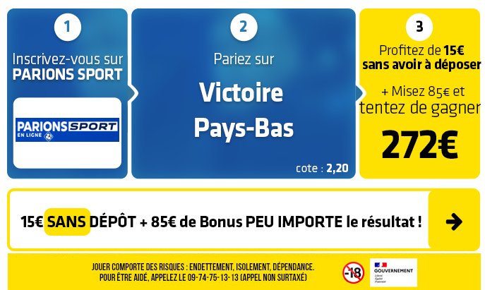 parionssport en ligne 100 euros offerts