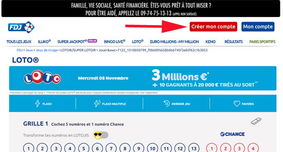 comment jouer loto sur internet