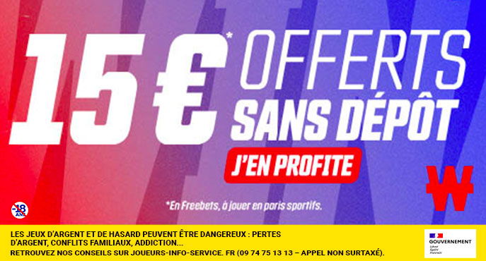 offre Winamax Paris Sportifs