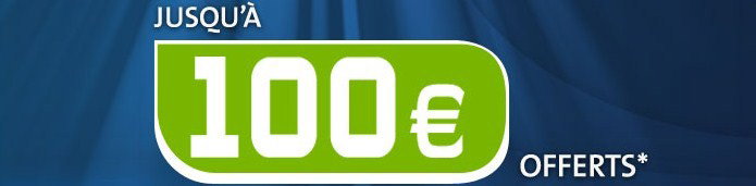 Parions Web: 100€ de Bonus dès votre inscription!