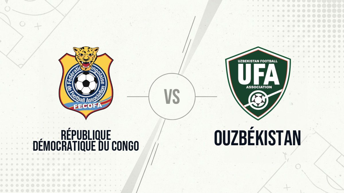 Pronostic République Démocratique du Congo Ouzbékistan