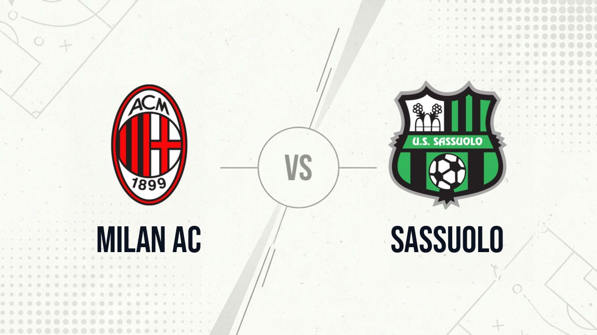 Pronostic Milan AC Sassuolo