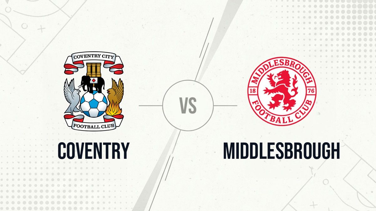 Pronostic Coventry Middlesbrough