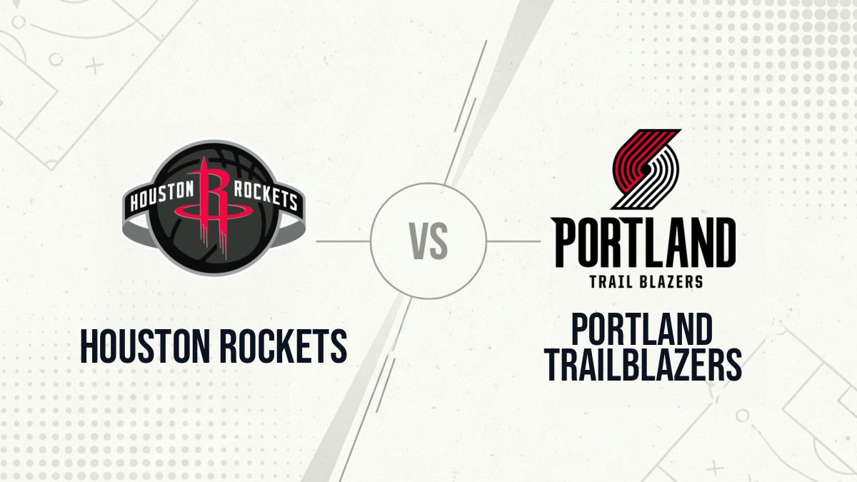 Pronostic Houston Rockets Portland Trailblazers