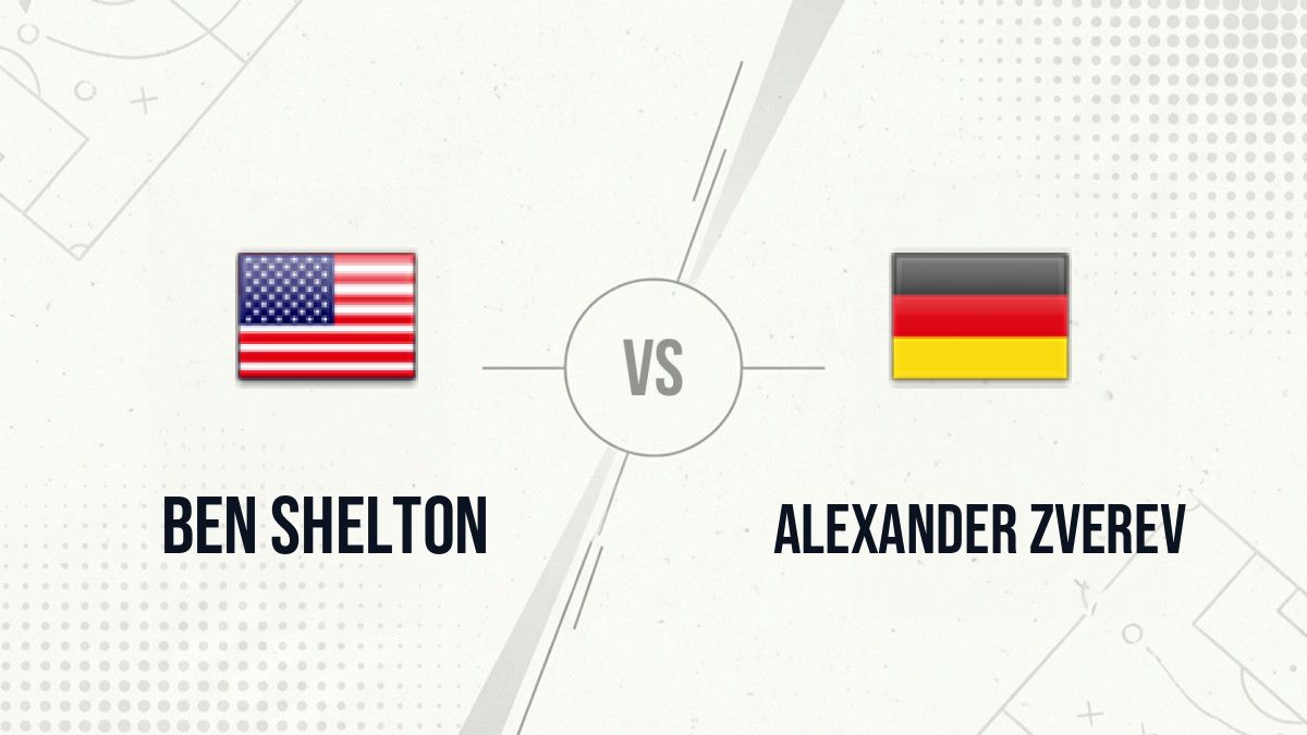 Pronostic Ben Shelton Alexander Zverev