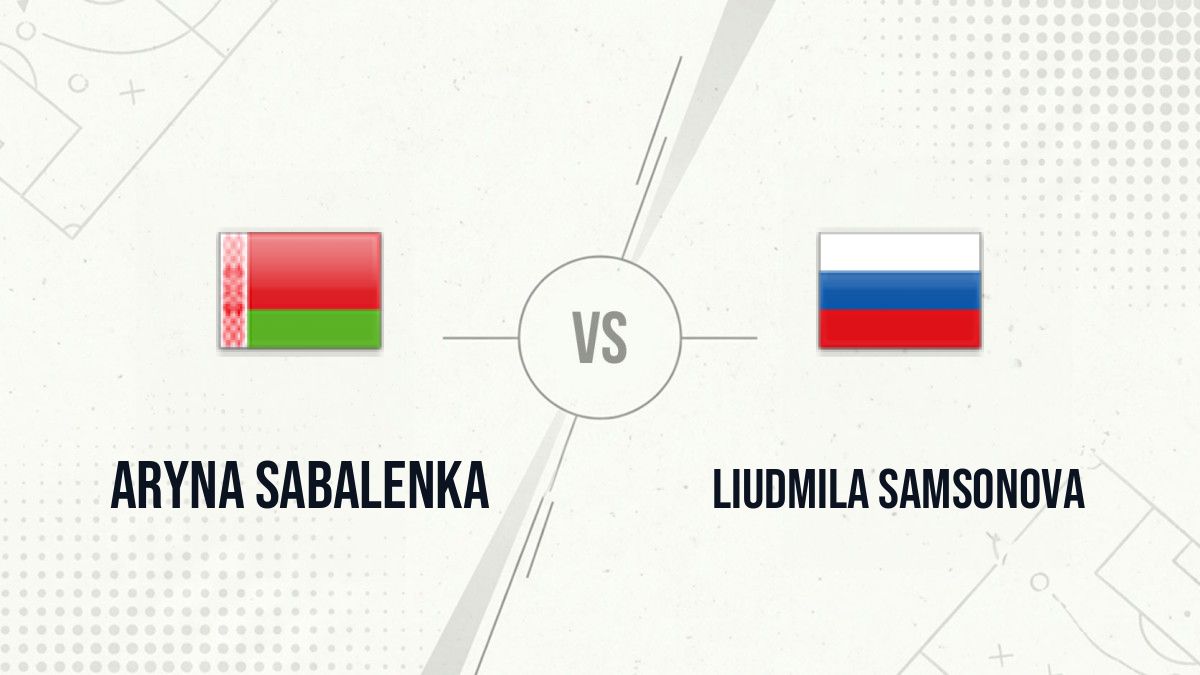 Pronostic Aryna Sabalenka Liudmila Samsonova