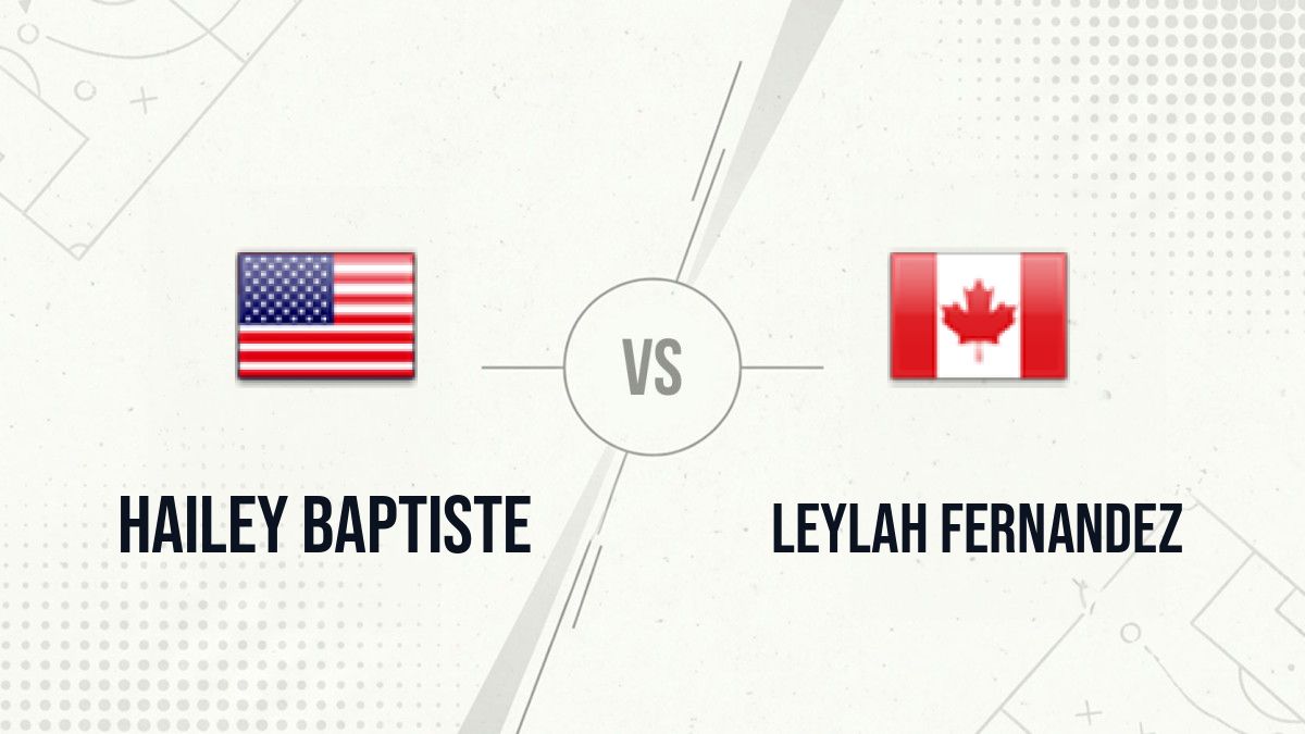 Pronostic Hailey Baptiste Leylah Fernandez